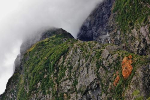 Mountain clouds near Meziadin Lake, BC