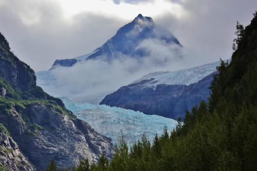 Blue Glacier near Meziadin Lake, BC