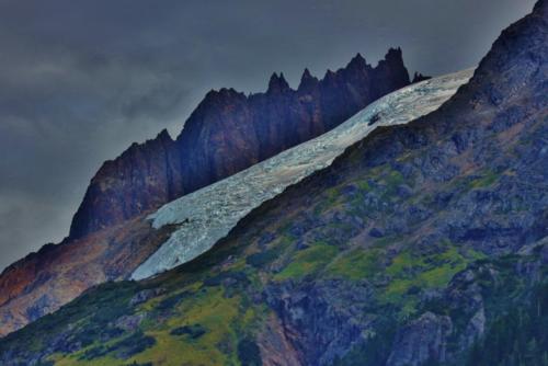 Hanging Glacier near Meziadin Lake, BC